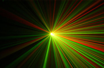 Cluster Laser in operation